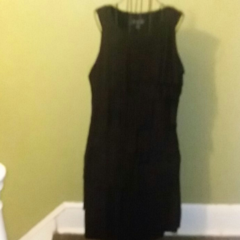 10 A black Scarlett Nite dress
